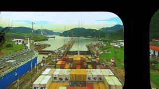 preview picture of video 'Simulador del paso por el Canal de Panamá 2'