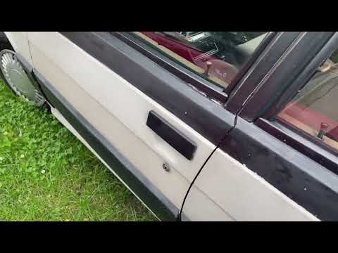 Renault 11 1.6D 1984 - cold start after two weeks!