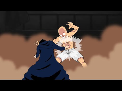 If saitama in solo leveling Saitama vs sung jin woo