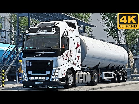 4K | ETS2 1.45 | Promods | Volvo FH13 420 | Zrenjanin 🇷🇸 󠁧󠁢󠁳󠁣 - Lukavac 🇧🇦