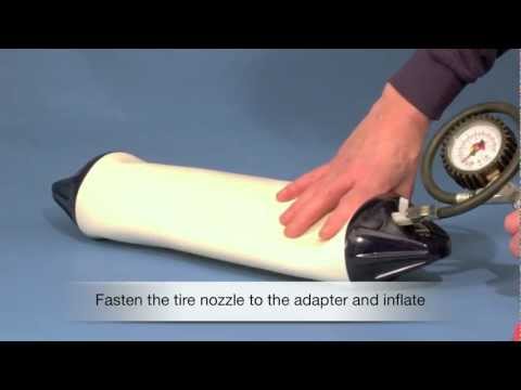 Inflating Polyform Norways buoys