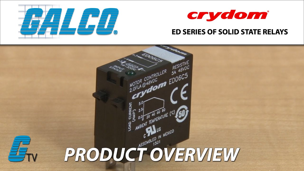 Crydom's ED Series of Solid State Relays
