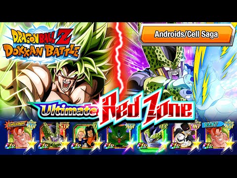 Androids/Cell Saga VS. Broly - ULTIMATE RED ZONE [Pure Saiyans Ed.] DBZ: Dokkan Battle | 4K 60FPS