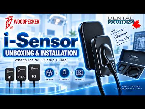 Woodpecker i-Sensor unboxing and installation tutorial
