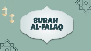 Bacaan Surah Al-Falaq