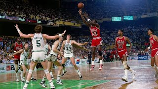 Bulls vs Celtics Game 2 of 1986 Playoffs   MJ's 63 Point Game