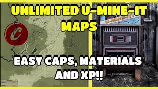 FALLOUT 76 | UNLIMITED USE OF U-MINE IT VENDING MACHINE MAPS | CAPS, XP AND MATERIALS
