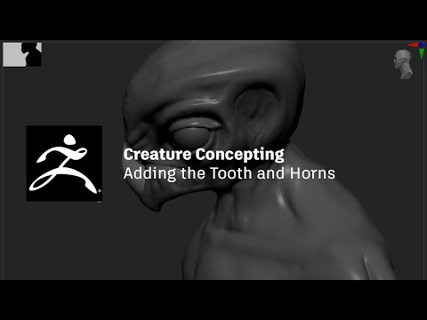 3D Creature Concepting with Maya and ZBrush - Lesson 8 / 24