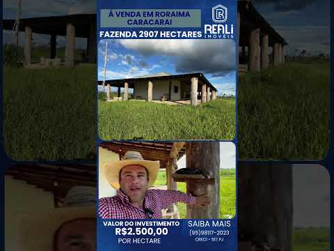 Fazenda em Roraima em CARACARAÍ de 2907 hectares