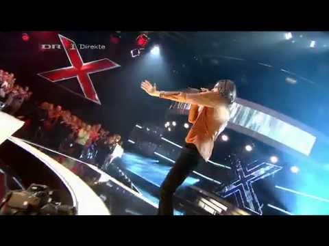 [DK] X Factor 2010 Thomas synger "When You Were Young" The Killers Live 3