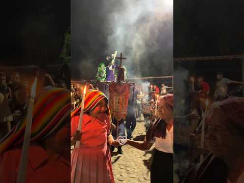 Panchitas en el viacrucis #procesiones #semanasanta #cuaresma #panchimalco #viacrucis