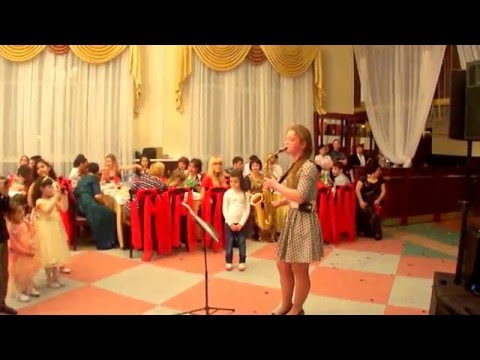 Саксофонистка Дарья Бабичева - 