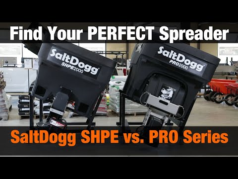 SaltDogg Tech Support: SaltDogg SHPE vs. PRO - Which Spreader is Right for You?
