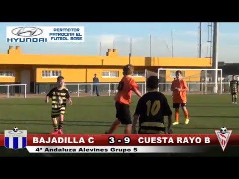 Bajadilla C Cuesta del Rayo B Futbol Base Alevines