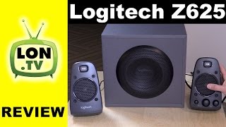 Video thumbnail for Logitech Z625 PC / Game Console Speakers Review - with Subwoofer by Lon.TV