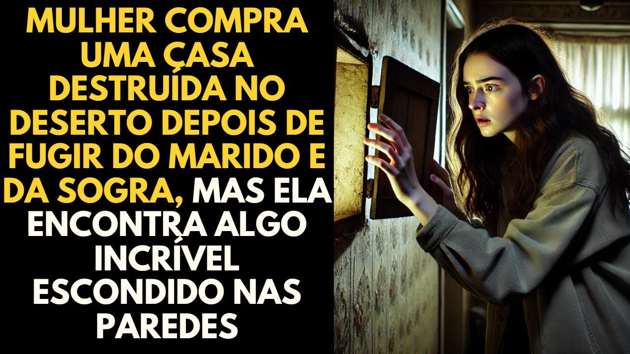 Mulher Compra Casa Destruída No Deserto Depois De Fugir Do Marido e Da Sogra, Mas Tem Uma Supresa