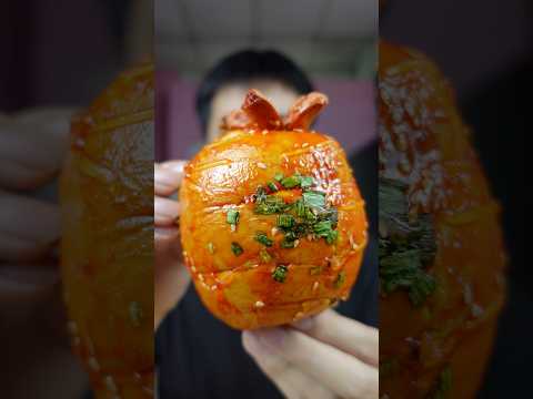 Thought it was grilled squid but it turned out to be #shorts #food #mukbang