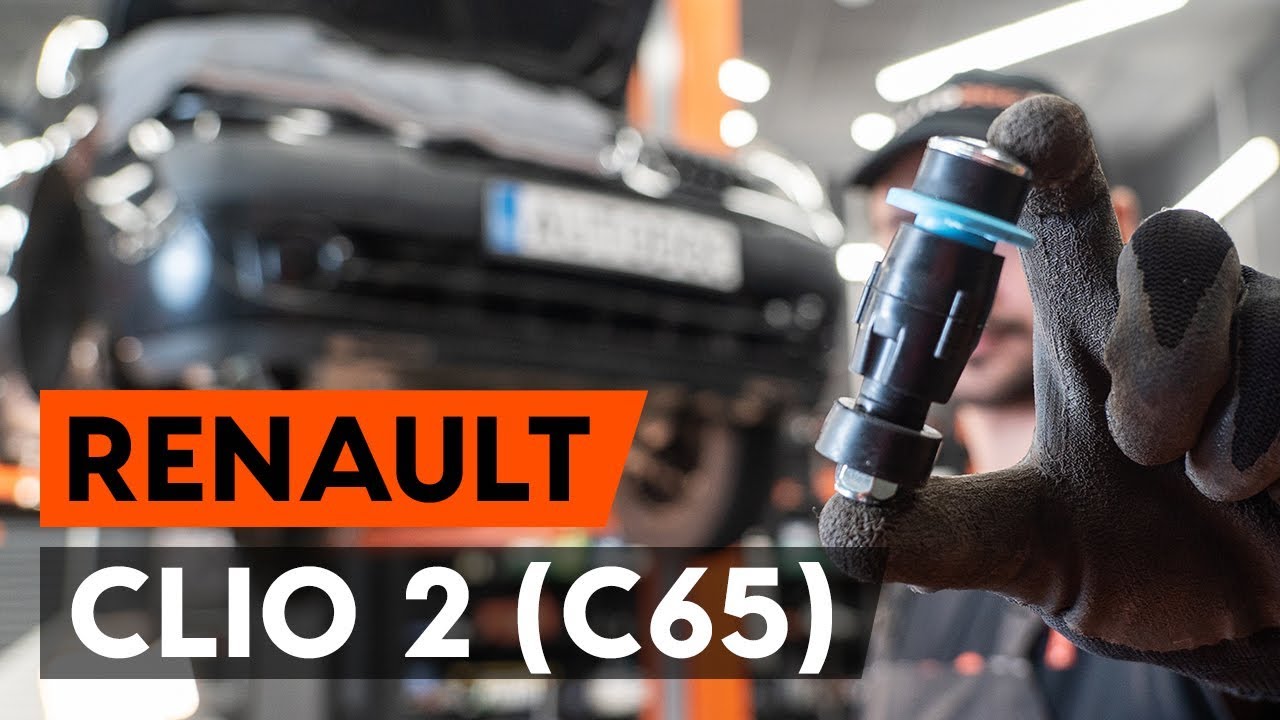 Ako vymeniť predné tyčky stabilizátora na Renault Clio 2 – návod na výmenu