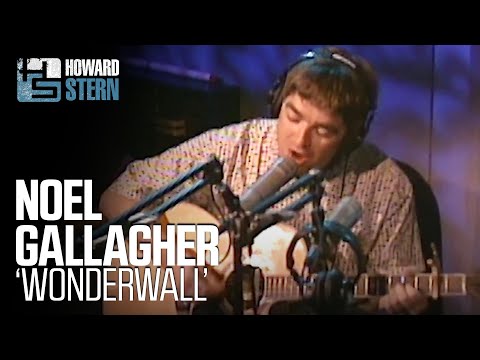Noel Gallagher “Wonderwall” Live on the Stern Show (1997)