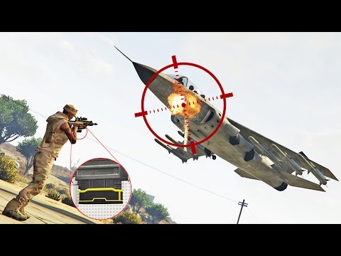 HEAVY SNIPER MK.II VS HYDRA - OBADAJMY | GTA ONLINE