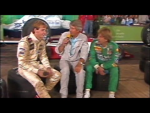 Formel 1 Nürburgring 1985 Interview Elio de Angelis Manfred Winkelhock Stefan Bellof Karl Senne ZDF