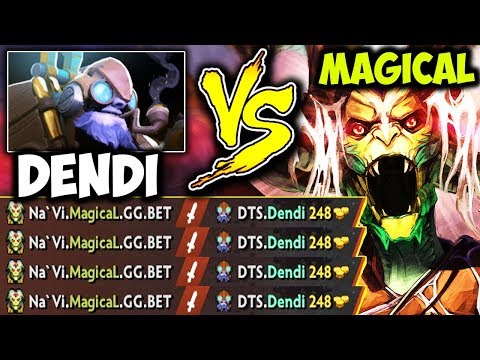 When Dendi Tinker Meets NaVi Magical On Ranked Game - MMR Is Not Just A Number??