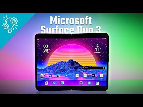 Microsoft Surface Duo 3 Leaks - A Truly Foldable Design!
