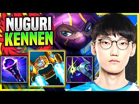 NUGURI IS READY FOR KENNEN WITH NEW ITEMS! - FPX Nuguri Plays Kennen Top vs Camille! | Preseason 11