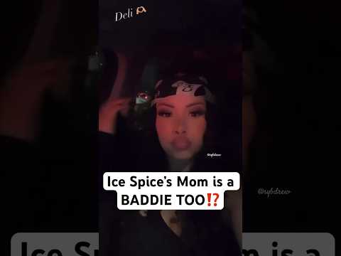 Ice Spice’s Mom is a BADDIE TOO #shorts