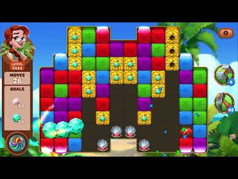 Lost Island Blast Adventure Level 2411 NO BOOSTERS - A S GAMING ✔️