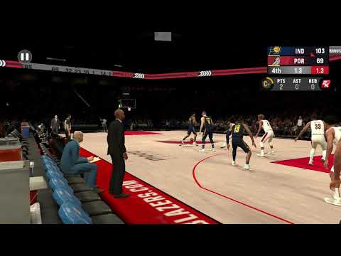 NBA 2K22 mobile my career Episode 9 going to be against the Indiana pacers