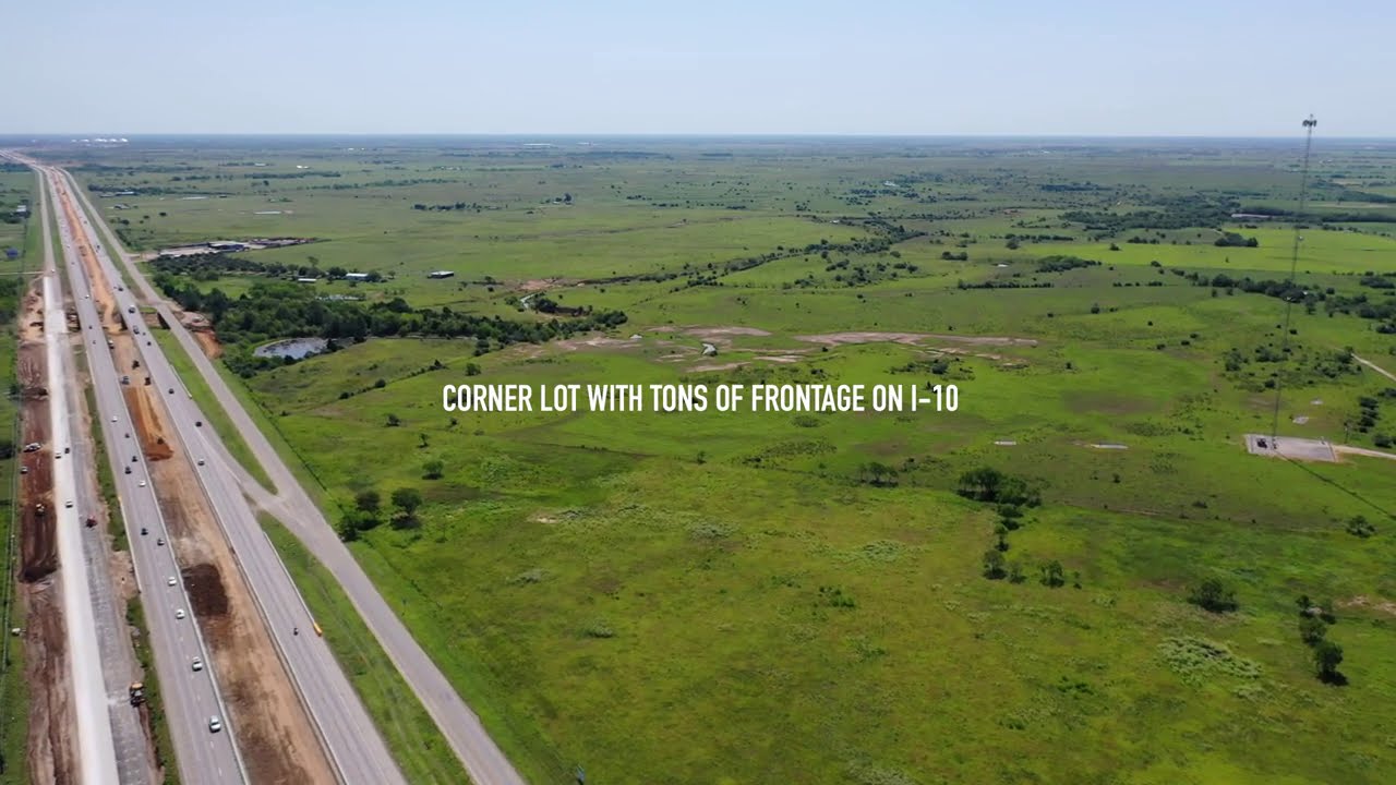 24.4+ Acres Offered at Interstate 10 and Beckendorff RD near Sealy TX