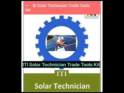Vinamra iti solar technician trade tools kit, capacity: 1 kw
