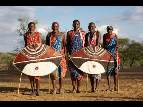 (Maa language version) Blood and Leather - Re-creating the Maasai War Shield