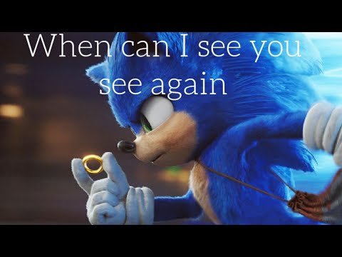 Sonic movie - When can I see you again (AMV)