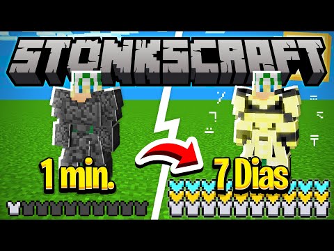 THIS ARMOR GETS STRONGER OVER TIME! - StonksCraft #16