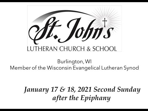 21,0117 Second Sunday after Epiphany