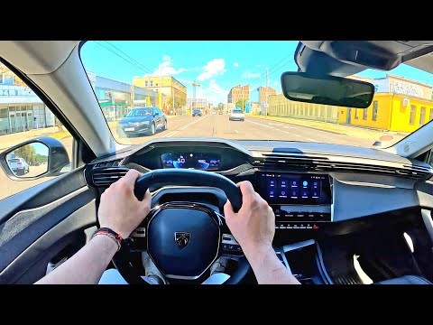 2023 Peugeot 308 [ Active 1.2l 130hp ] | POV Test Drive | Consumption info
