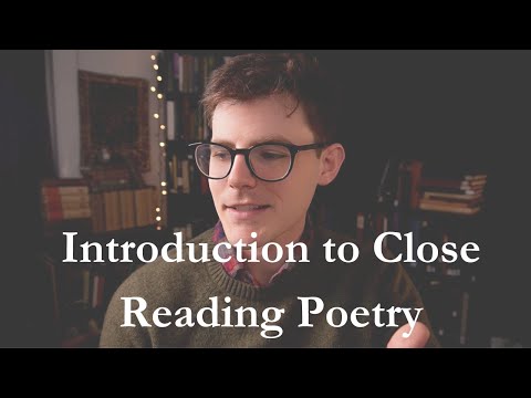Welcome to the Course | Close Reading Poetry for Beginners