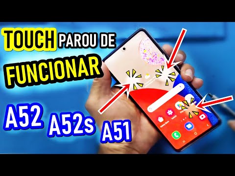Samsung A51, A52, A52s TOUCH PAROU DE FUNCIONAR DO NADA? RESOLVIDO SEM PRECISAR TROCAR A TELA!