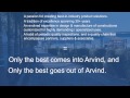 ARVIND Corporate Presentation