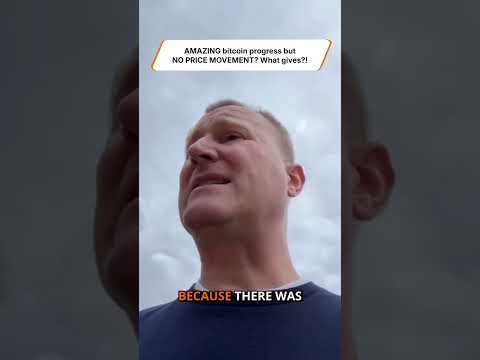 AMAZING Bitcoin progress but NO PRICE MOVEMENT? What gives?!