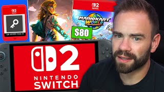 Nintendo Just Got Pressed On Switch 2 Pricing, Game Key Cards And More...