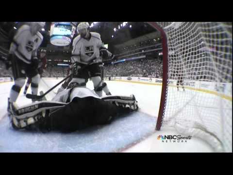 Jonathan Quick stops Boedker﻿ & Vermette. Los Angeles Kings vs Phoenix Coyotes Game 5 5/22/12 NHL