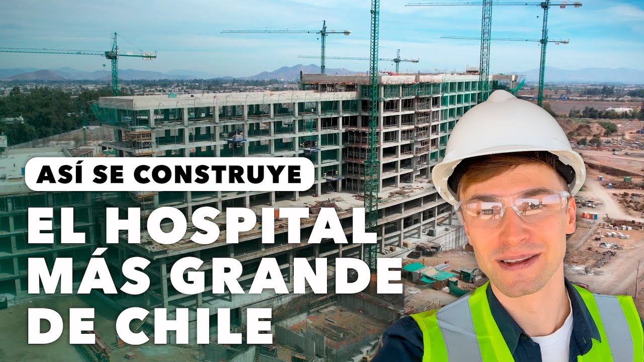 Así se construye el hospital más grande de Chile: Sótero del Río en Puente Alto