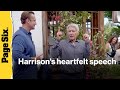 Watch Harrison Ford Give A Heartfelt Speech To The Cast And Crew Of Shrinking