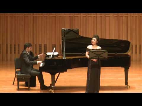 Yi  Li “ les chemins de l'amour" Poulenc