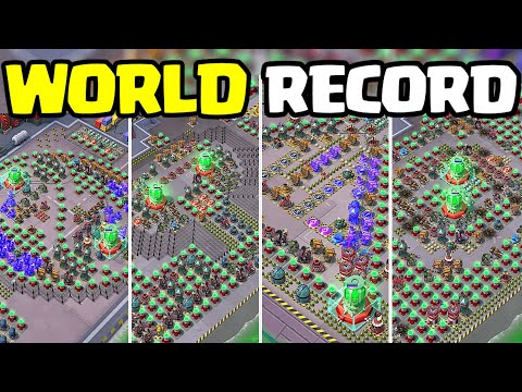 Duplexity WORLD RECORD in 12 Attacks! (Boom Beach)