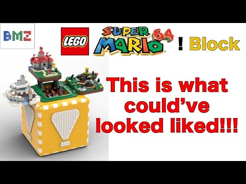 What the LEGO Super Mario 64 Block Set Could’ve Looked Like!