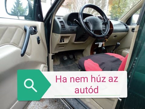 111. Ha nem akar húzni az autód (ezt ellenőrizd először)